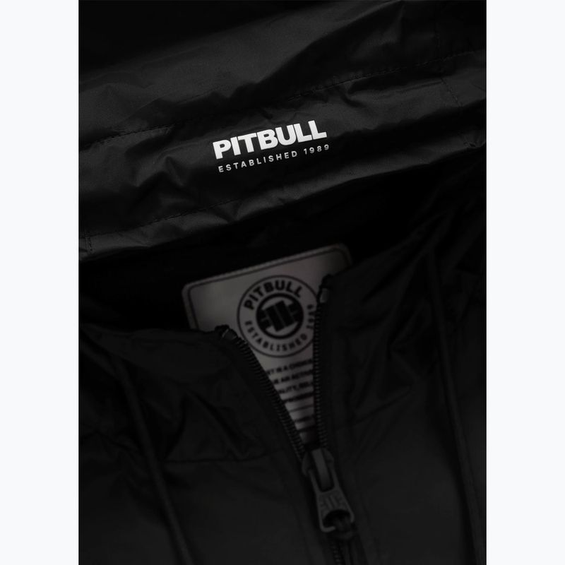 Куртка чоловіча Pitbull Athletic Tape Nylon Hooded black 6