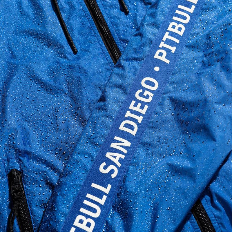 Куртка чоловіча Pitbull Athletic Tape Nylon Hooded electric blue 13
