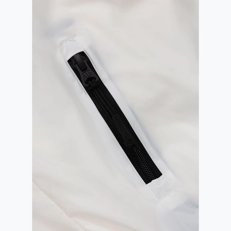 Куртка чоловіча Pitbull Athletic Tape Nylon Hooded off white 11