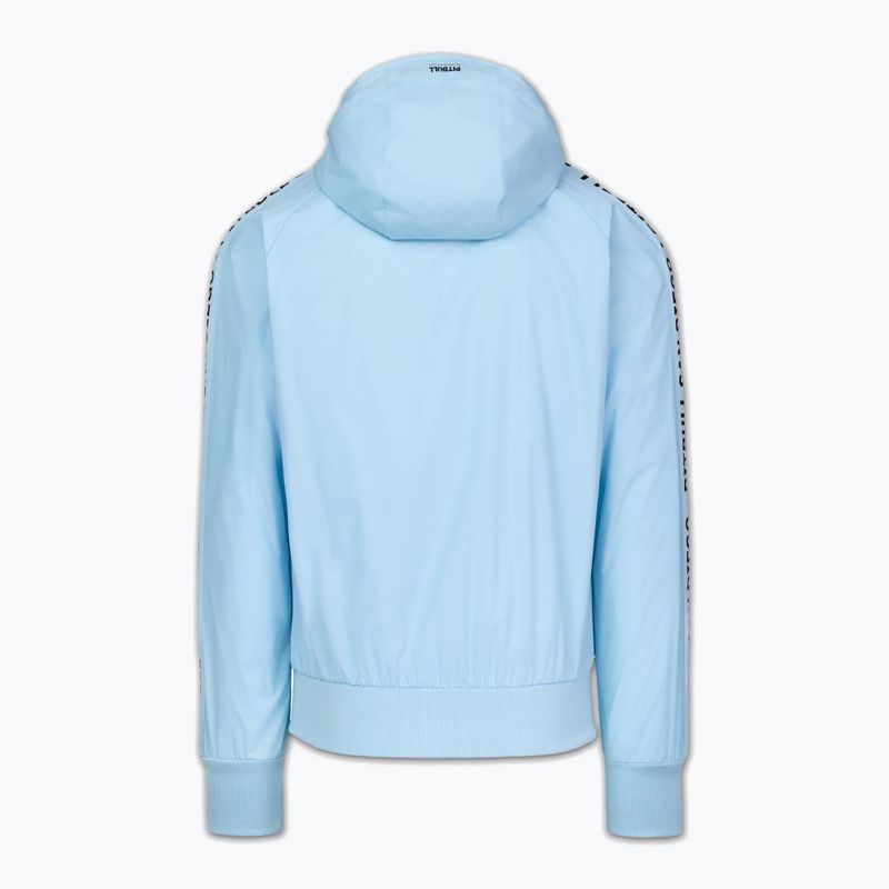 Куртка чоловіча Pitbull Athletic Tape Nylon Hooded light blue 6