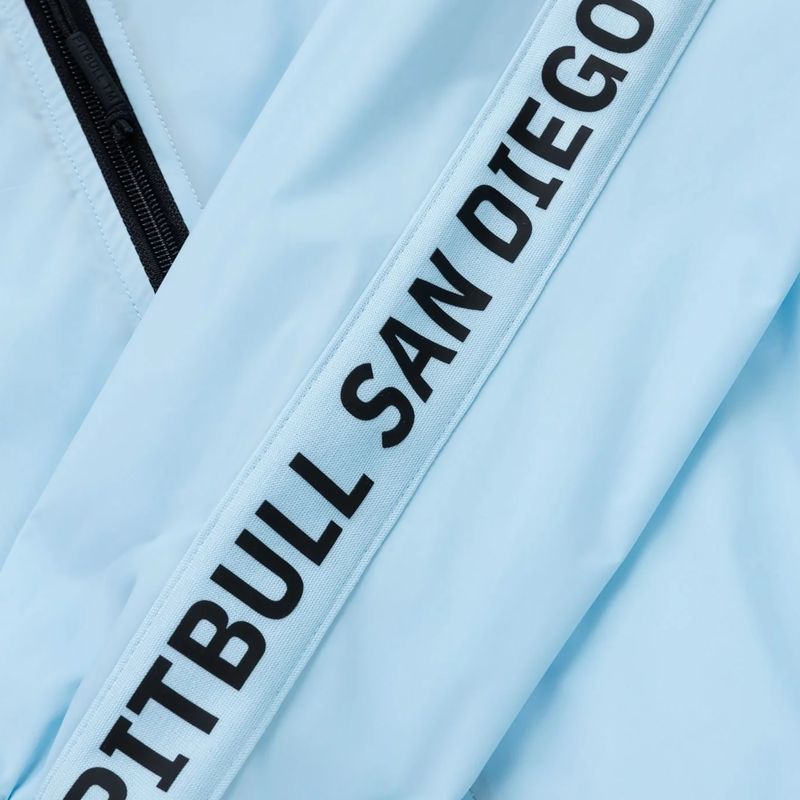 Куртка чоловіча Pitbull Athletic Tape Nylon Hooded light blue 10