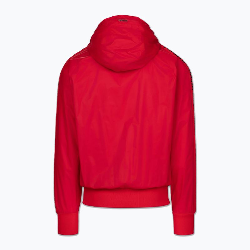 Куртка чоловіча Pitbull Athletic Tape Nylon Hooded red 7