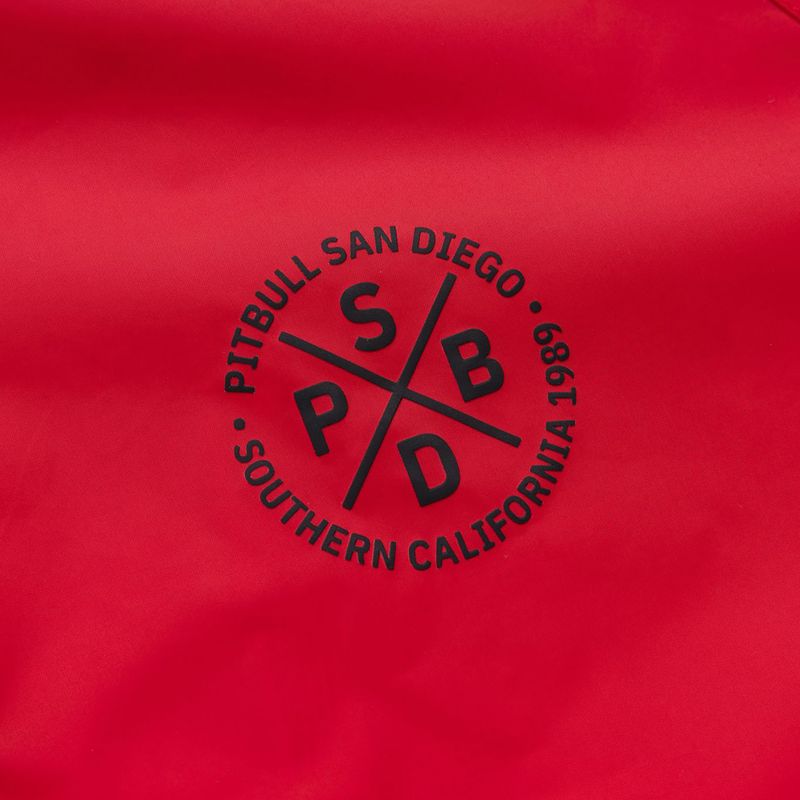 Куртка чоловіча Pitbull Athletic Tape Nylon Hooded red 10