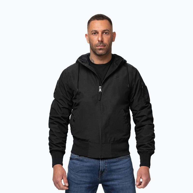 Куртка чоловіча Pitbull Hooper Hooded black 4