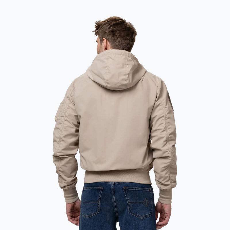 Куртка чоловіча Pitbull Hooper Hooded sand 3