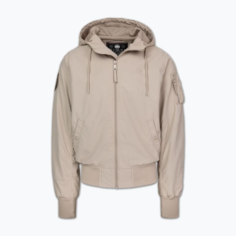 Куртка чоловіча Pitbull Hooper Hooded sand 5