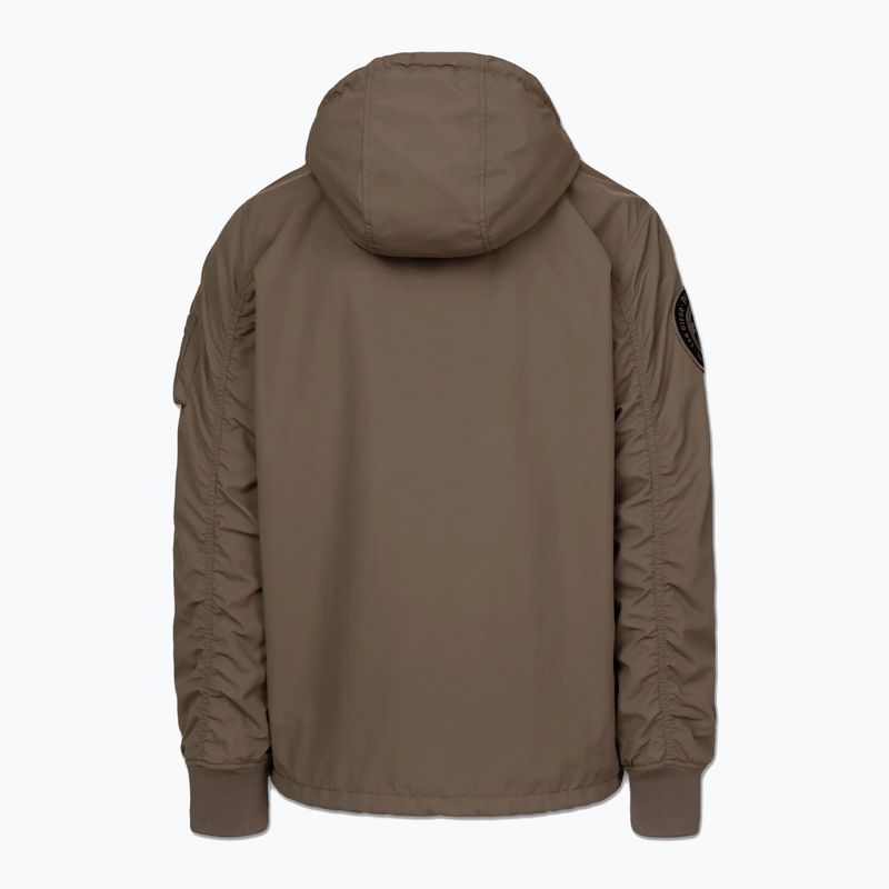 Куртка чоловіча Pitbull Meandro Kangaroo dark brown 5