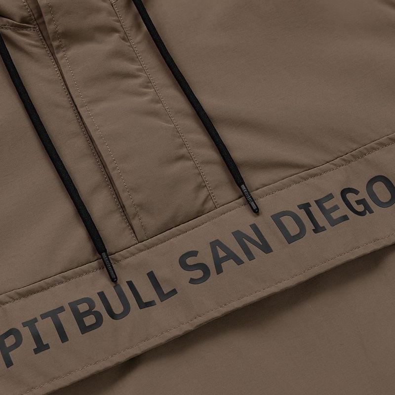 Куртка чоловіча Pitbull Meandro Kangaroo dark brown 12