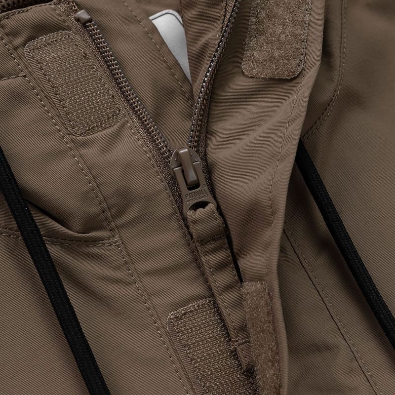 Куртка чоловіча Pitbull Meandro Kangaroo dark brown 14