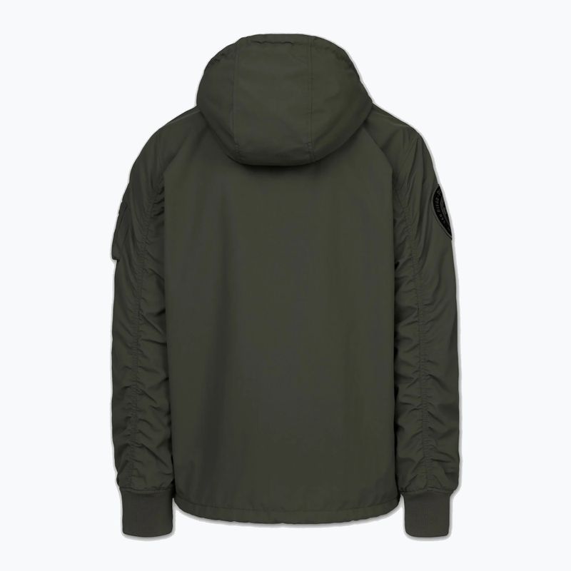 Куртка чоловіча Pitbull Meandro Kangaroo dark olive 4