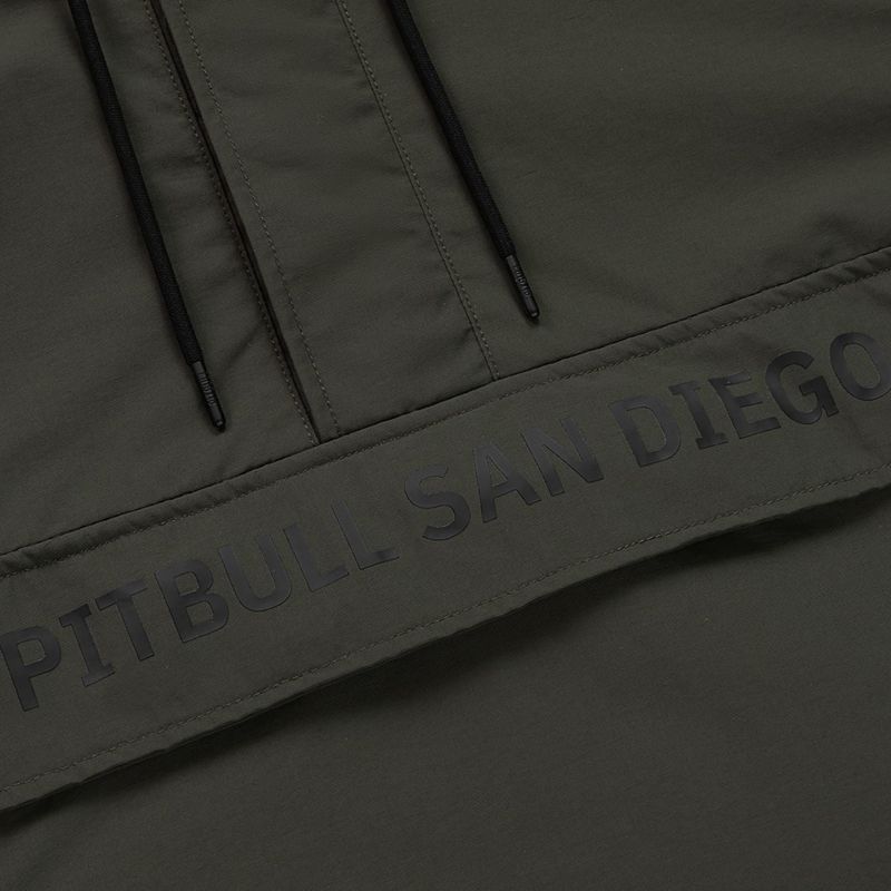 Куртка чоловіча Pitbull Meandro Kangaroo dark olive 7