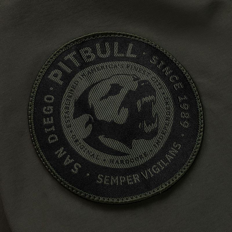 Куртка чоловіча Pitbull Meandro Kangaroo dark olive 10
