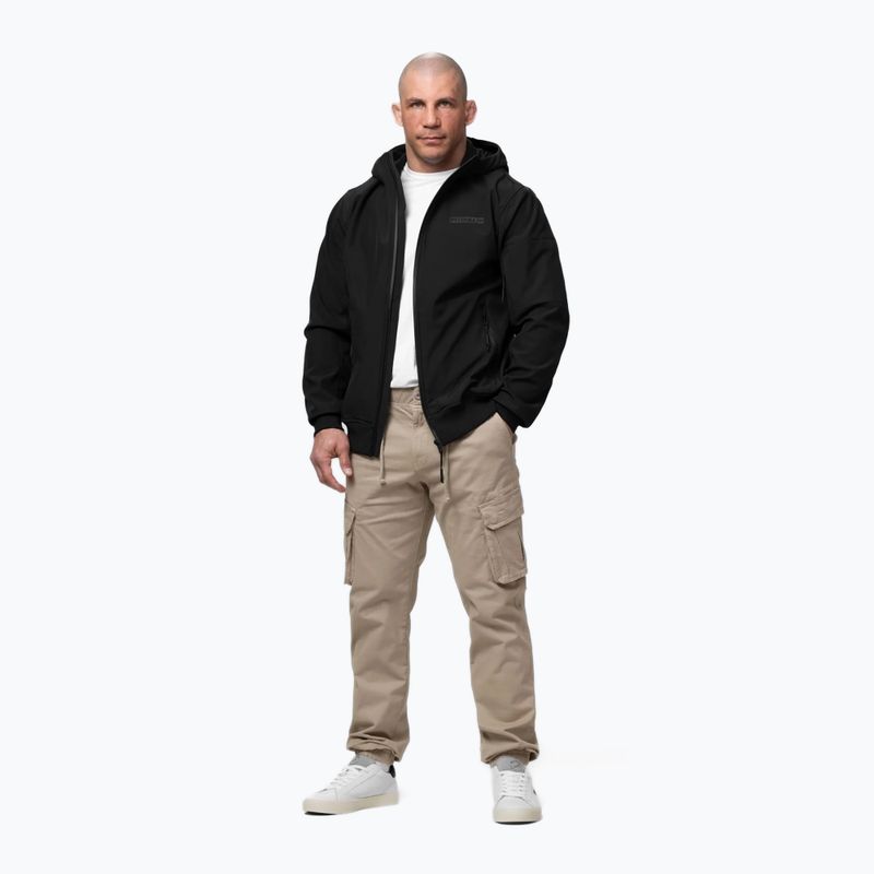 Куртка чоловіча Pitbull Roscoe Softshell black 2