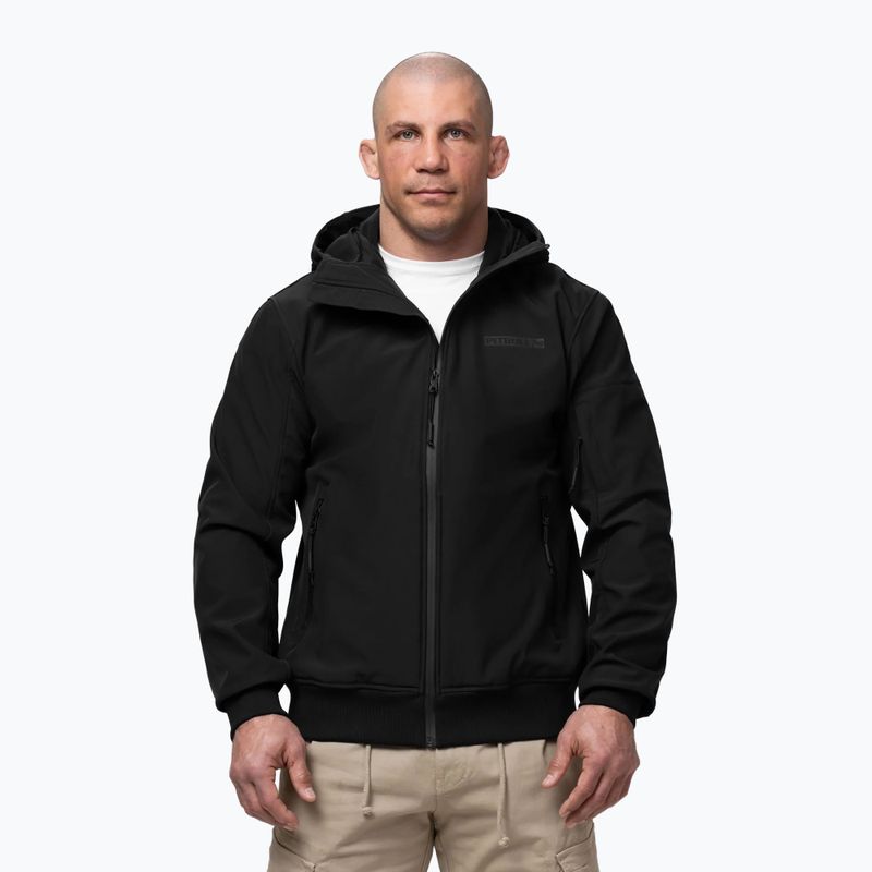 Куртка чоловіча Pitbull Roscoe Softshell black 4