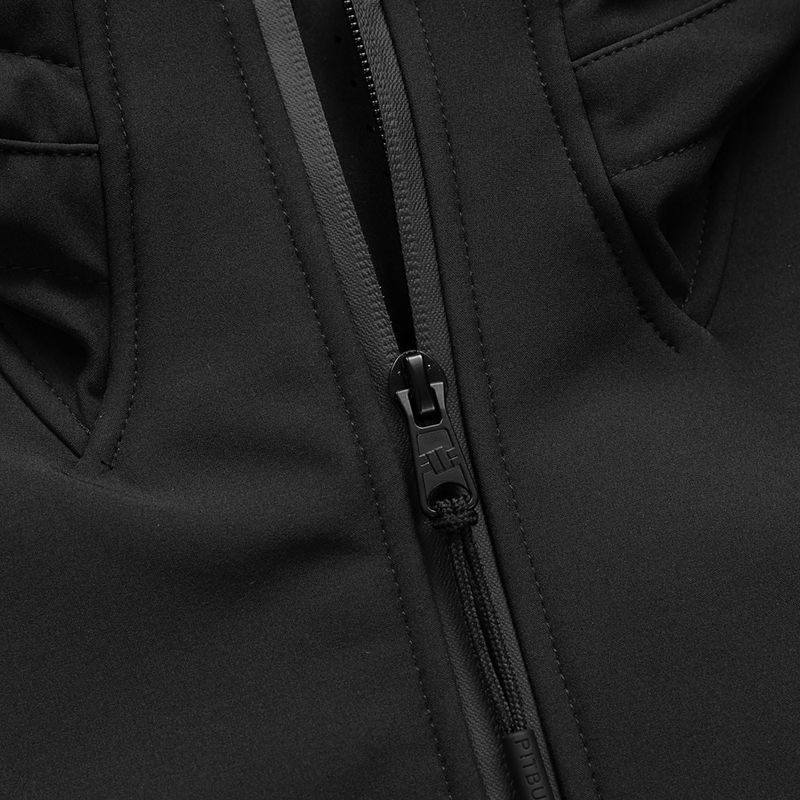 Куртка чоловіча Pitbull Roscoe Softshell black 7