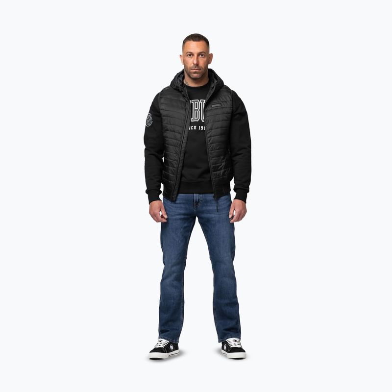 Жилет чоловічий Pitbull Hofer Hybrid Padded Hooded black 2