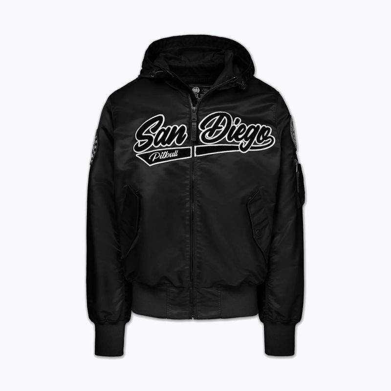 Куртка чоловіча Pitbull Aero Flight Hooded black 6
