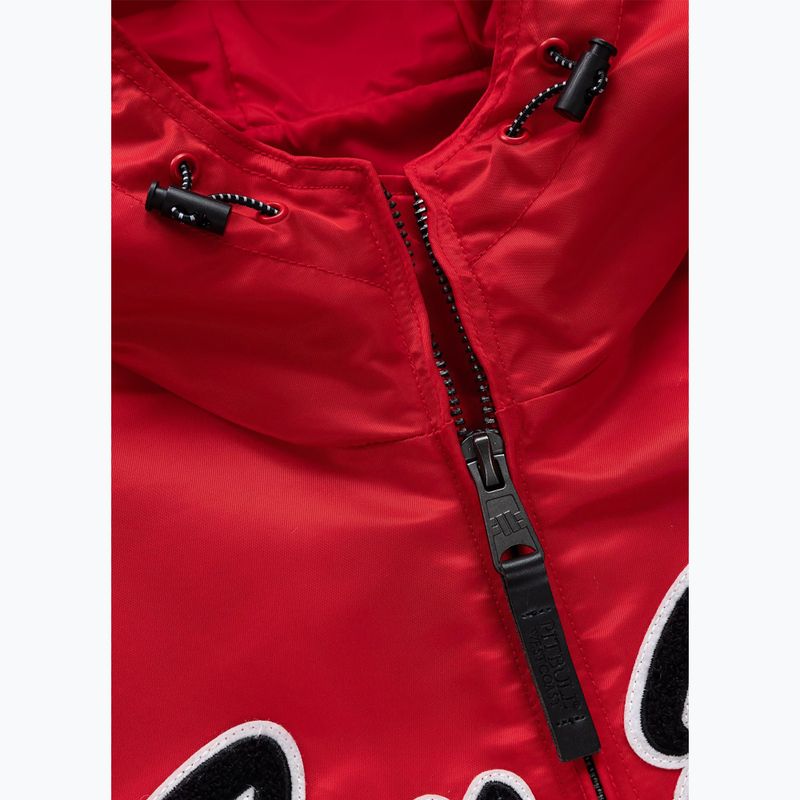 Куртка чоловіча Pitbull Aero Flight Hooded fluo/red 14