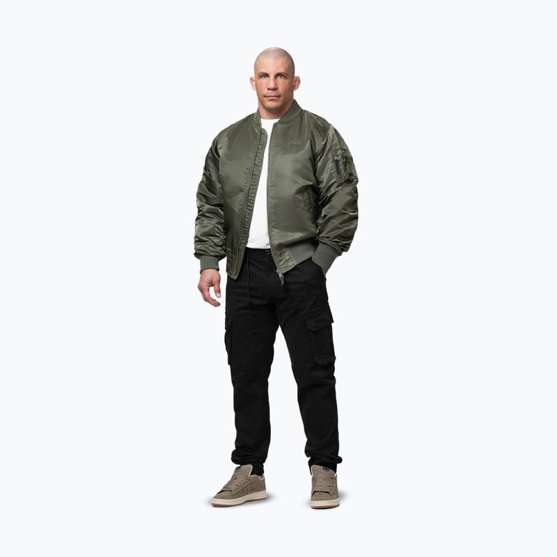 Куртка чоловіча Pitbull Akron MA1 Flight olive 2