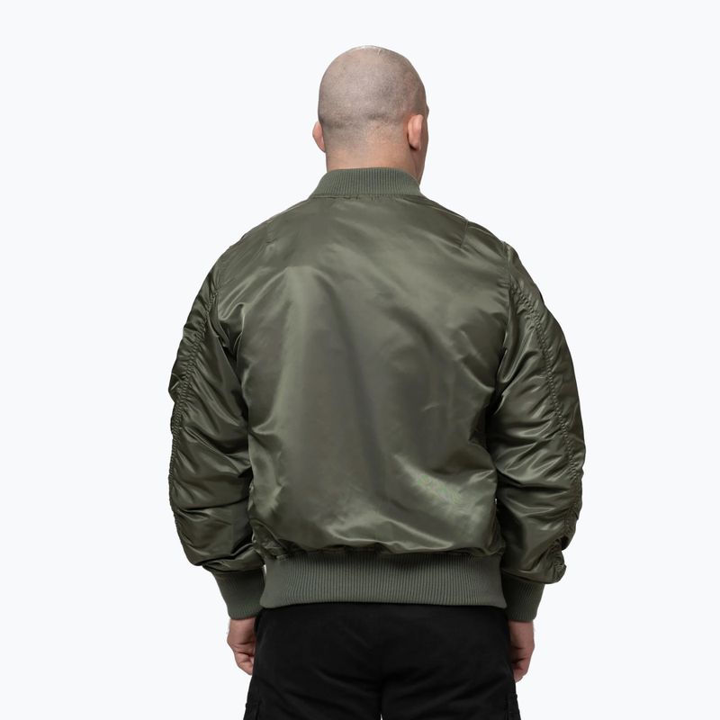 Куртка чоловіча Pitbull Akron MA1 Flight olive 3