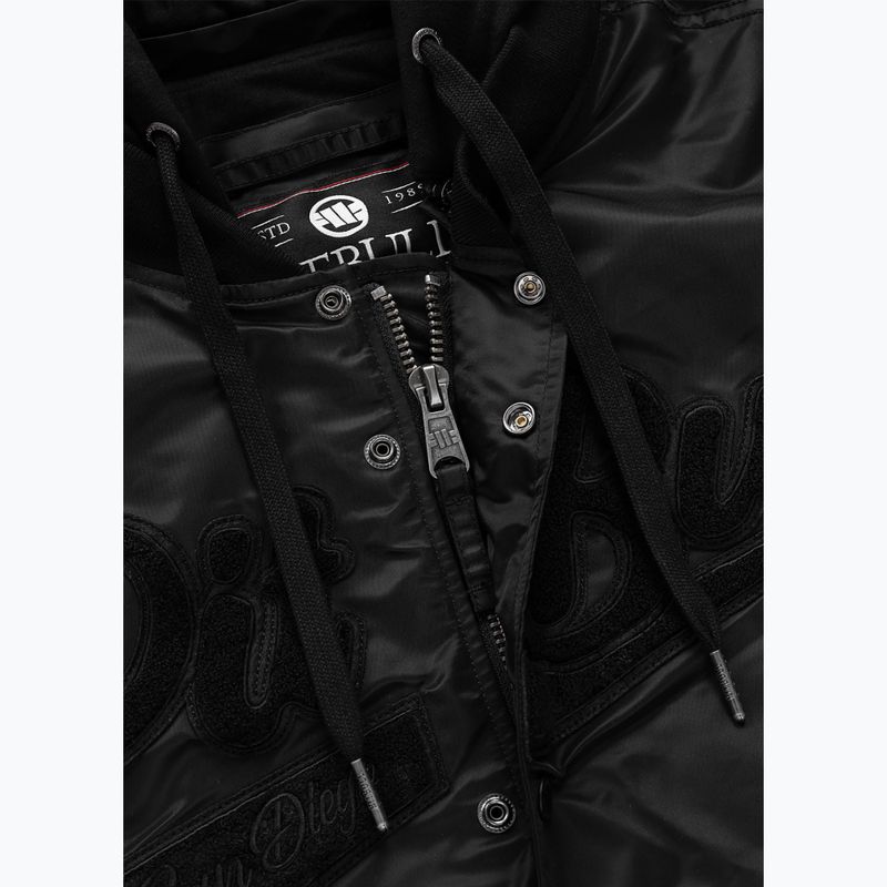 Куртка чоловіча Pitbull Mason San Diego Baseball Hooded black 7