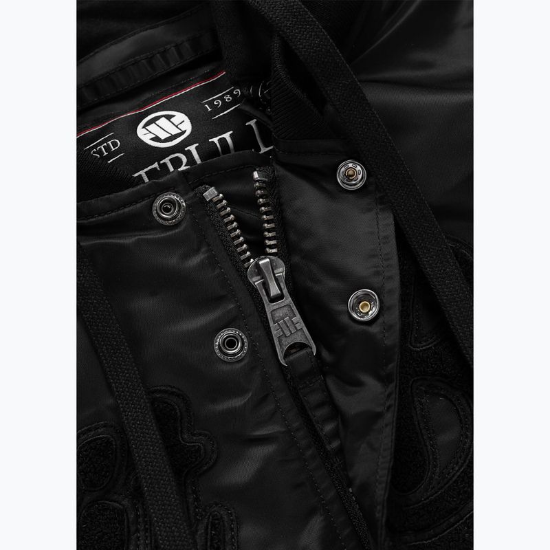 Куртка чоловіча Pitbull Mason San Diego Baseball Hooded black 8