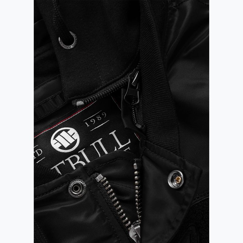 Куртка чоловіча Pitbull Mason San Diego Baseball Hooded black 9