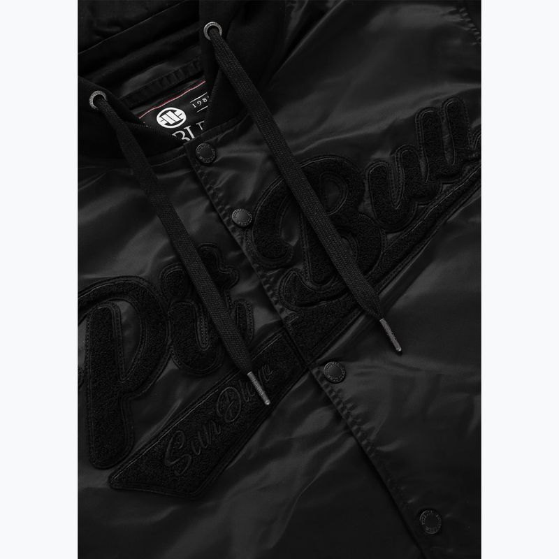Куртка чоловіча Pitbull Mason San Diego Baseball Hooded black 11