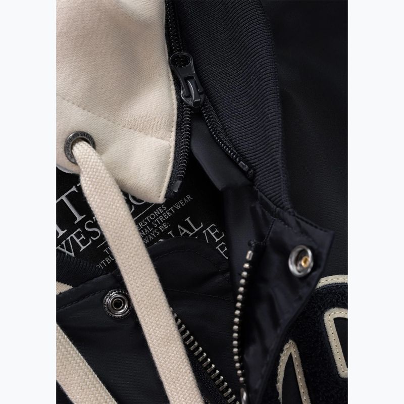 Куртка чоловіча Pitbull Mason San Diego Baseball Hooded dark navy/beige 10
