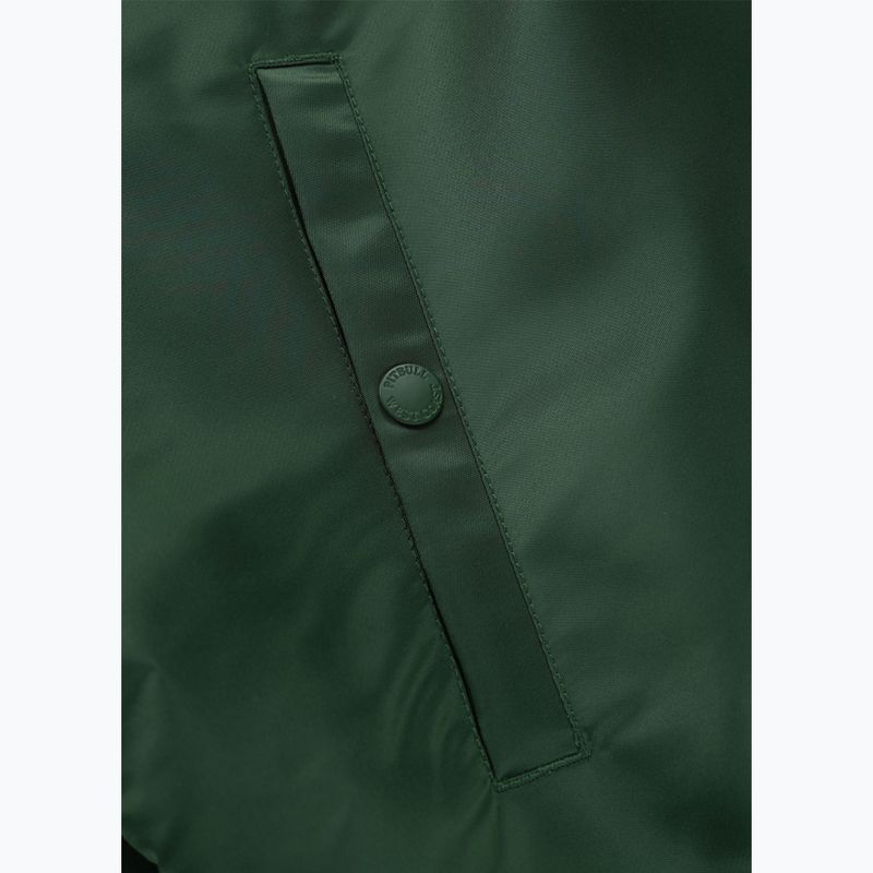 Куртка чоловіча Pitbull Mason San Diego Baseball Hooded bottle green/beige 12
