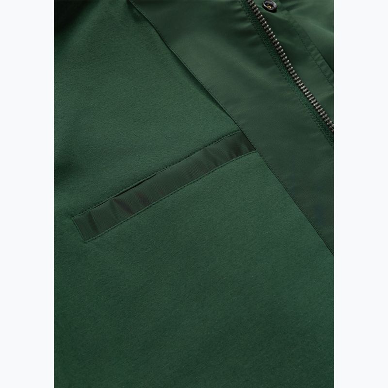 Куртка чоловіча Pitbull Mason San Diego Baseball Hooded bottle green/beige 13