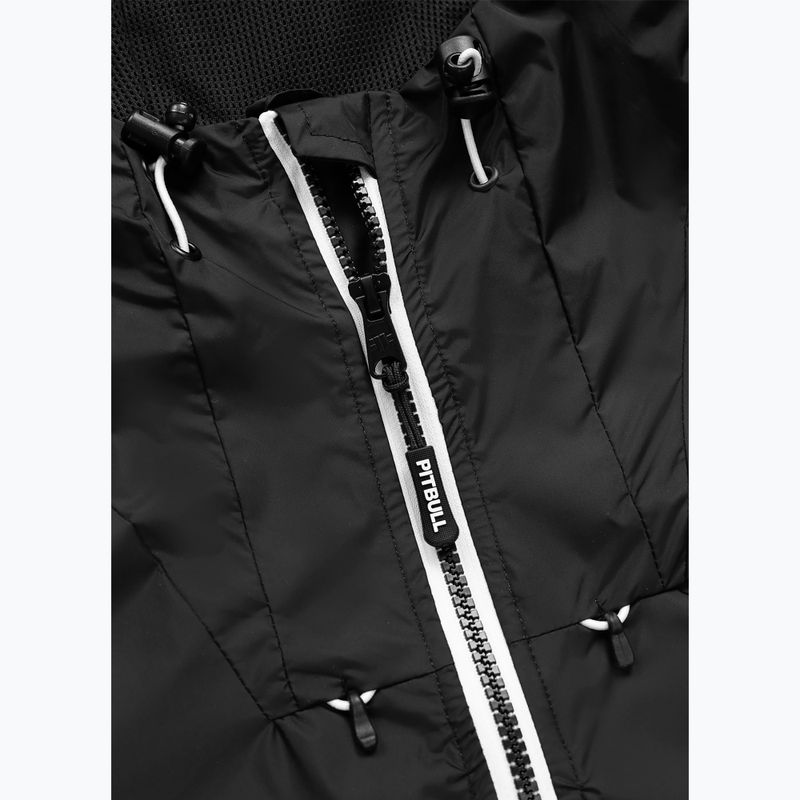 Куртка жіноча Pitbull Aaricia Stripes Nylon Hooded black 5