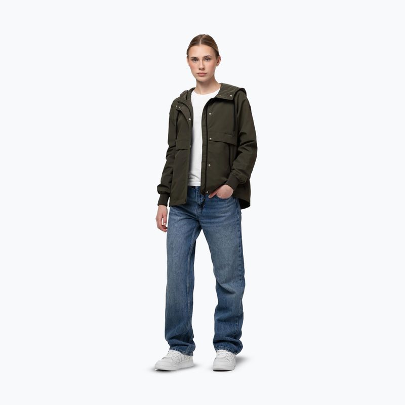 Куртка жіноча Pitbull Avalon Hooded olive 2