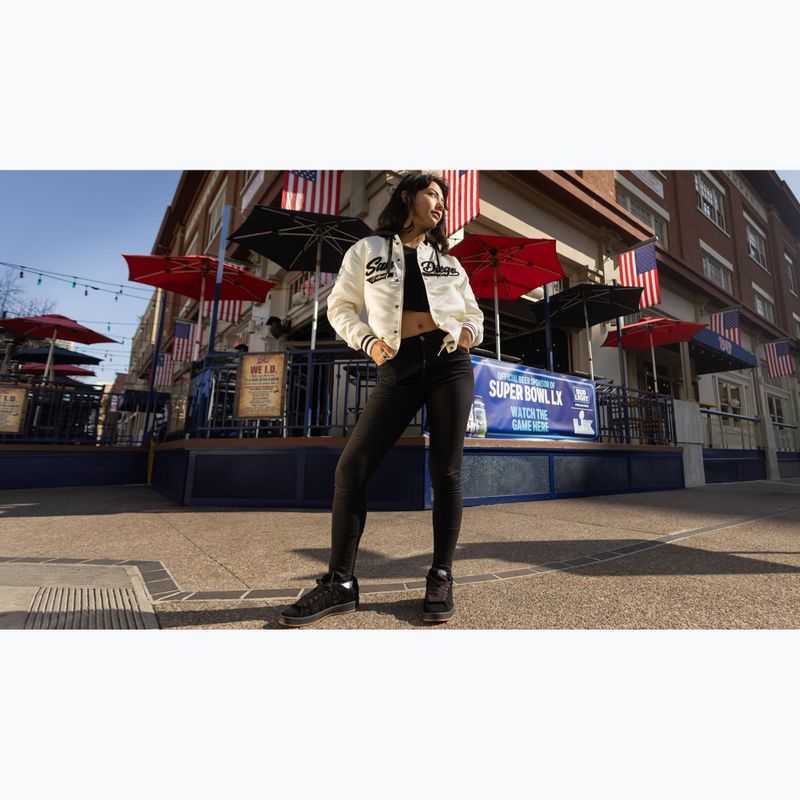 Куртка жіноча Pitbull Angela San Diego Hooded Varsity off white 16