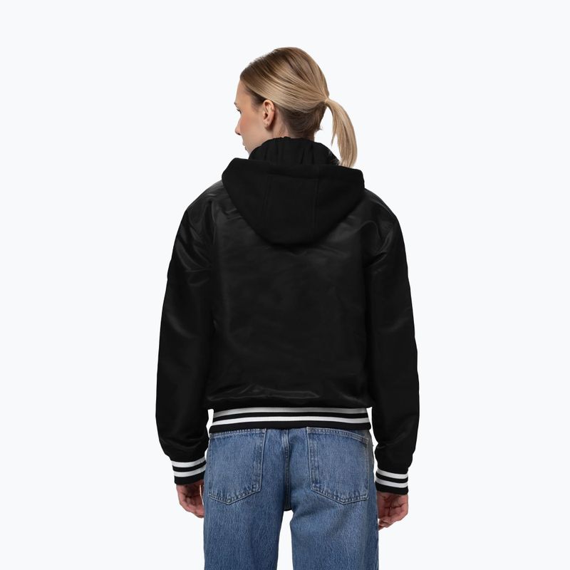 Куртка жіноча Pitbull Angela San Diego Hooded Varsity black 3