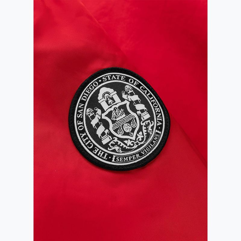 Куртка жіноча Pitbull Angela San Diego Hooded Varsity fluo/red 11