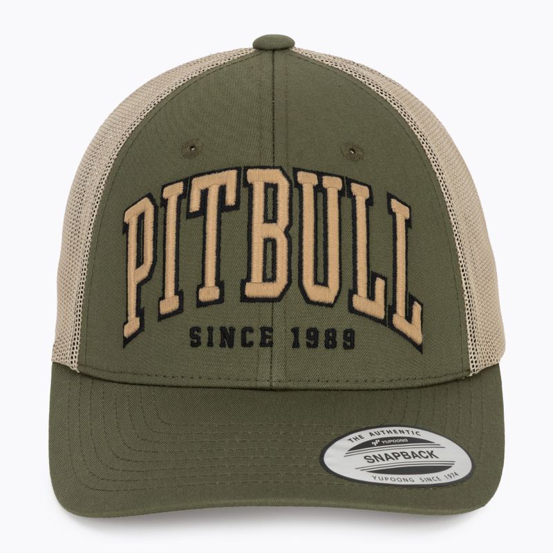 Кепка чоловіча Pitbull Mesh "Pitbull Norton" Trucker Low Profile green 2