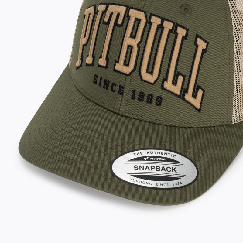 Кепка чоловіча Pitbull Mesh "Pitbull Norton" Trucker Low Profile green 3
