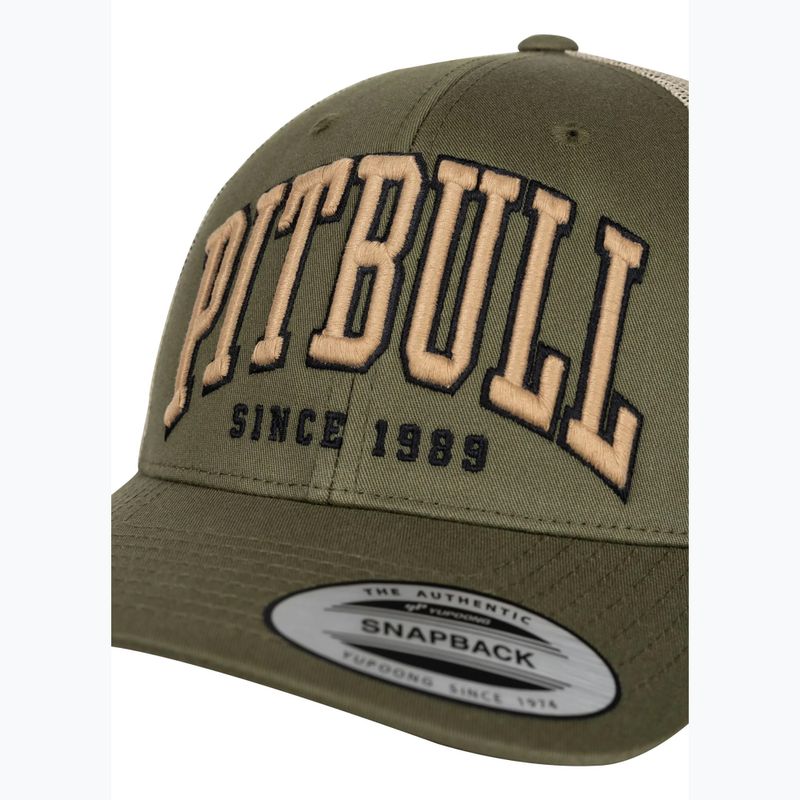 Кепка чоловіча Pitbull Mesh "Pitbull Norton" Trucker Low Profile green 3