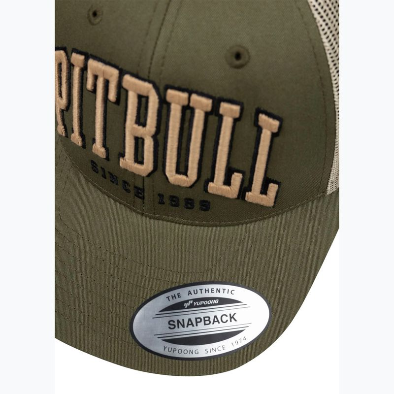 Кепка чоловіча Pitbull Mesh "Pitbull Norton" Trucker Low Profile green 4