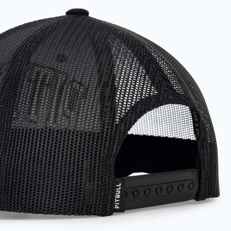 Кепка чоловіча Pitbull Mesh "Pitbull Norton" Trucker Low Profile black/black 4