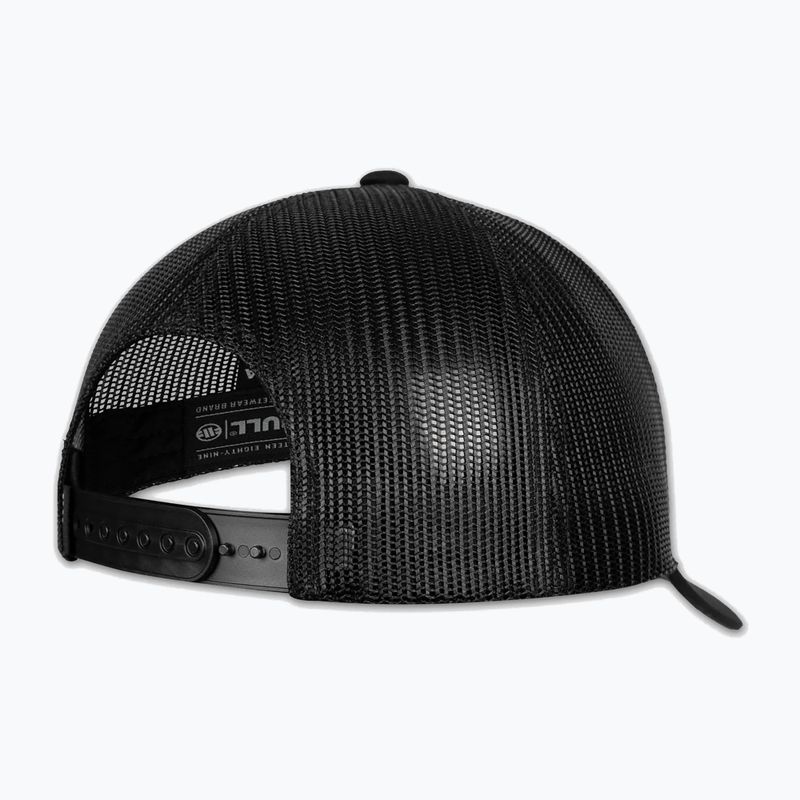 Кепка чоловіча Pitbull Mesh "Pitbull Norton" Trucker Low Profile black/black 2