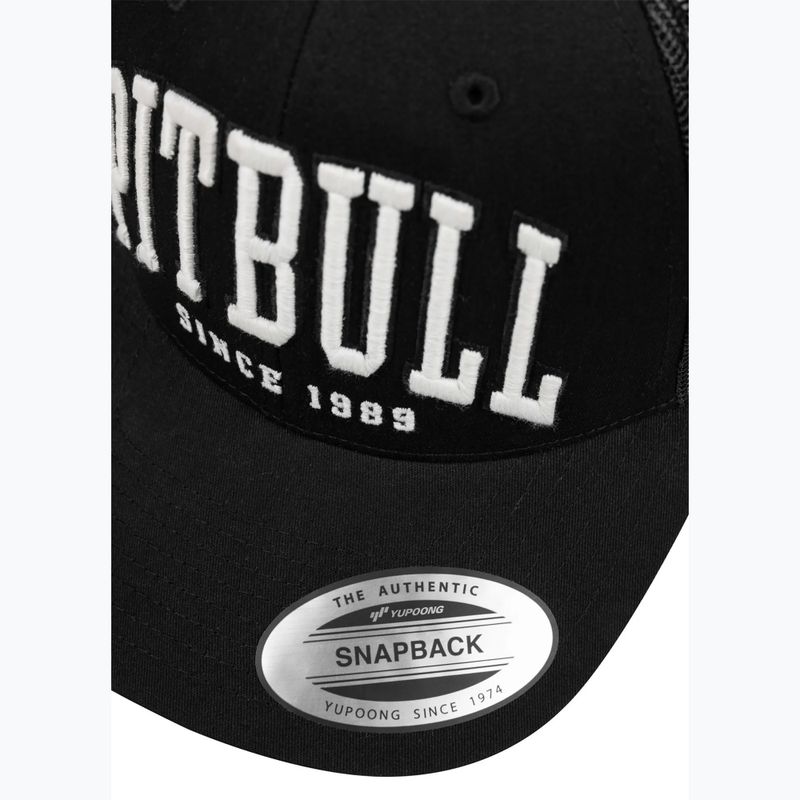 Кепка чоловіча Pitbull Mesh "Pitbull Norton" Trucker Low Profile black/black 4