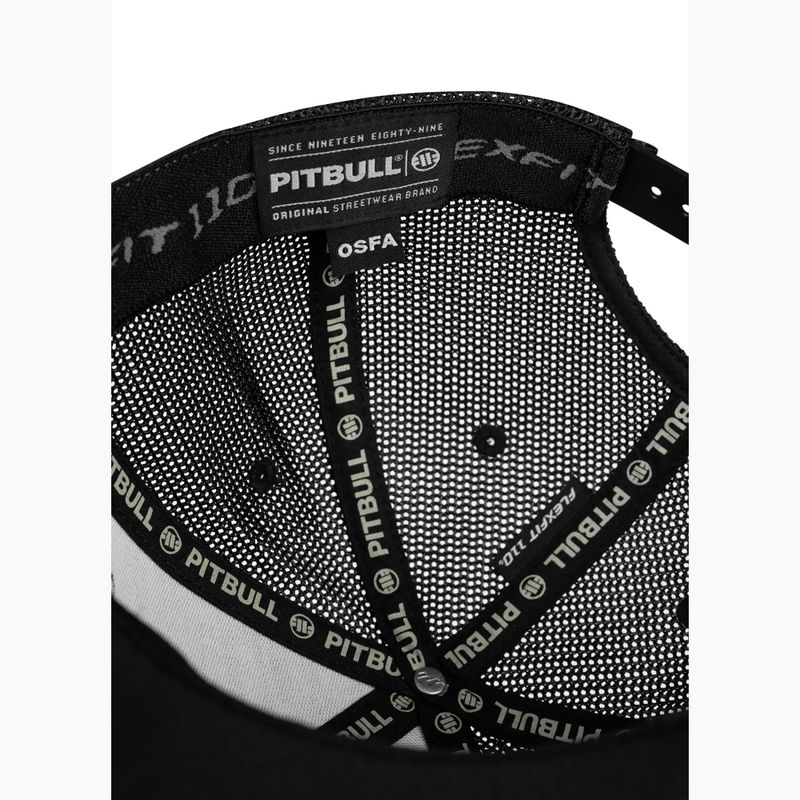 Кепка чоловіча Pitbull Mesh "Pitbull Norton" Trucker Low Profile black/black 5