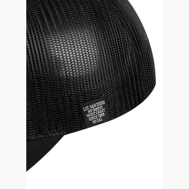 Чоловіча кепка Pitbull "SO.CAL." Retro Trucker black/black/white 5