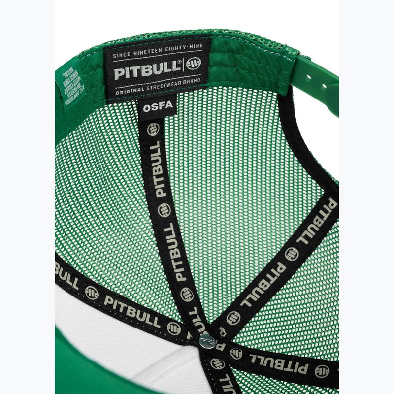 Чоловіча кепка Pitbull "SO.CAL." Retro Trucker green/white 7