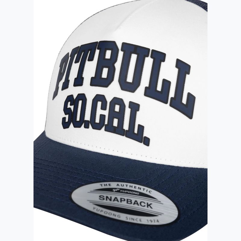 Чоловіча кепка Pitbull "SO.CAL." Retro Trucker black/white 3