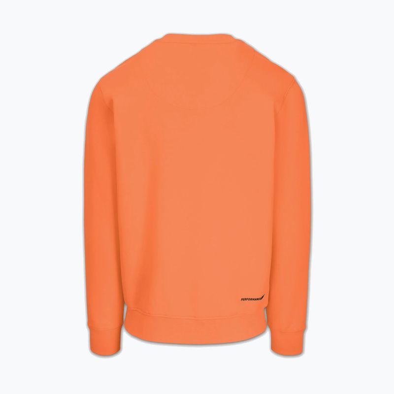 Кофта чоловіча Pitbull Dogwood Crewneck Sweatshirt fluo orange 5
