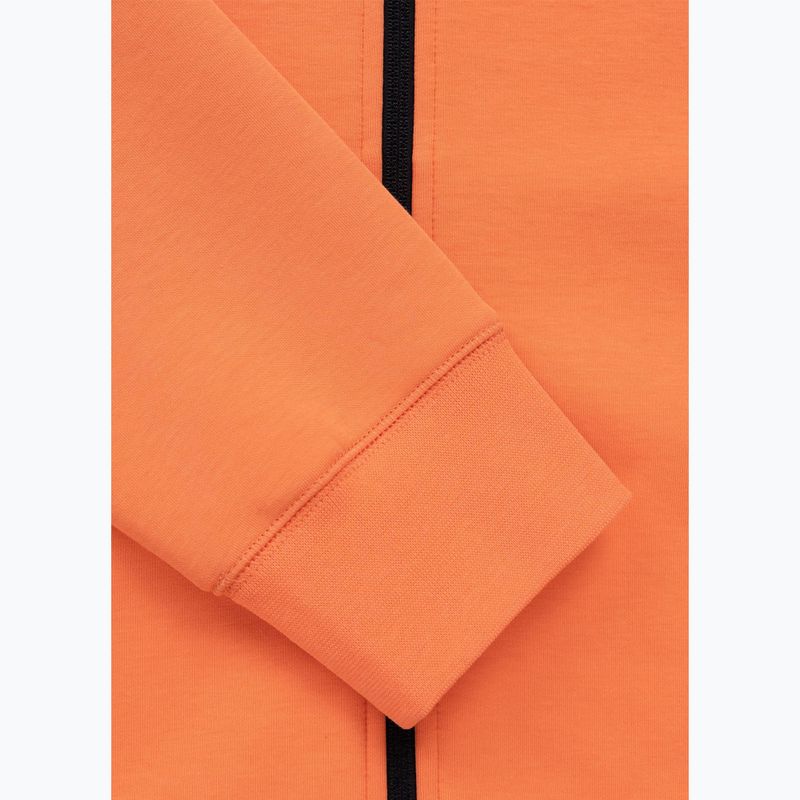 Кофта чоловіча Pitbull Dogwood Hooded Zip Sweatshirt fluo orange 9