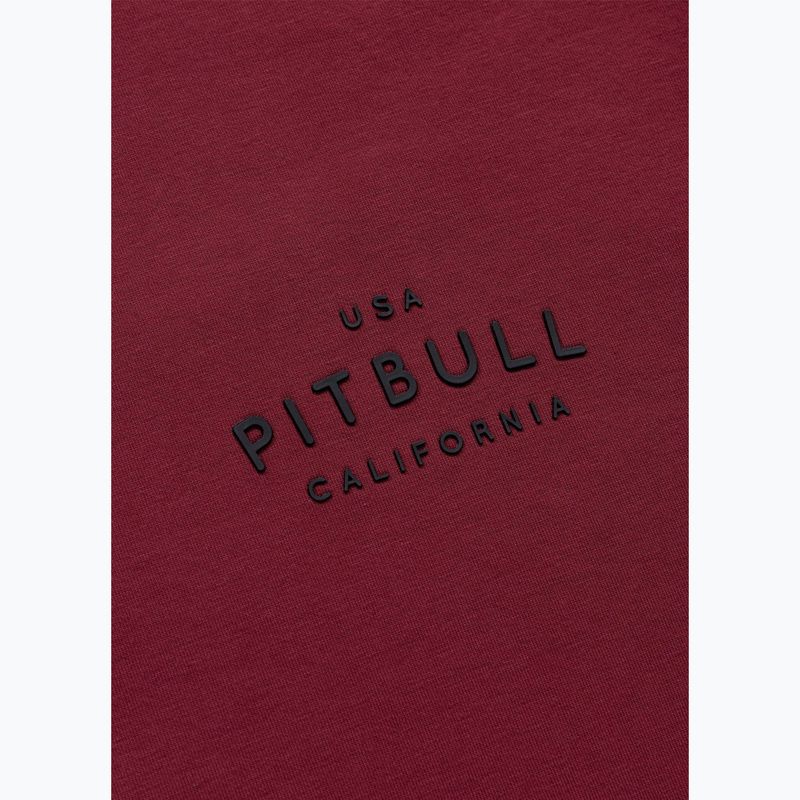 Кофта чоловіча Pitbull Sampson Crewneck Sweatshirt burgundy 9